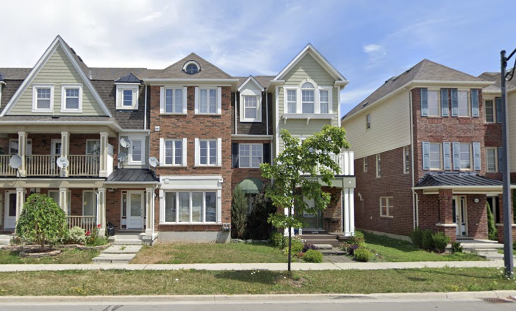 Residential neighbourhood in Milton, Ontario we serve with custom blinds